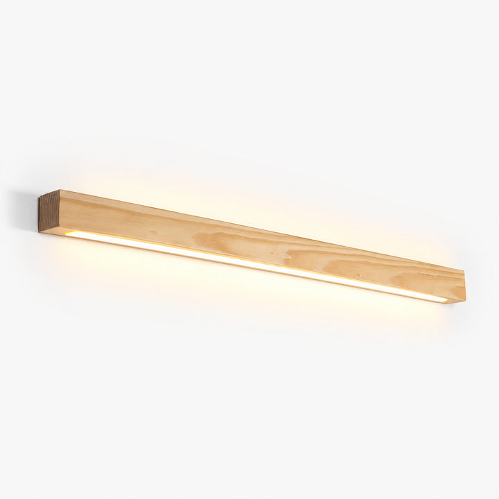 Linvarel Linear Wood Wall Light 12