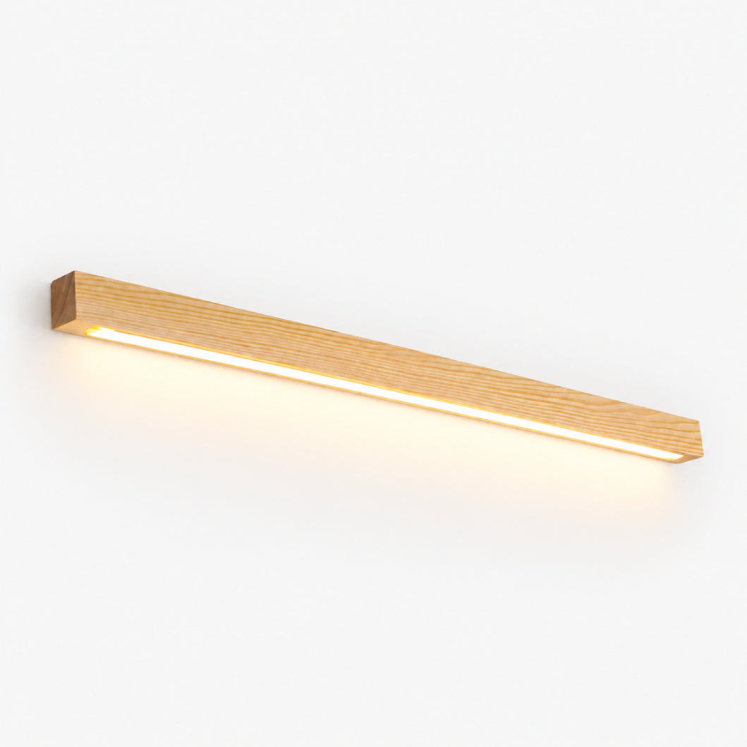 Linvarel Linear Wood Wall Light 14
