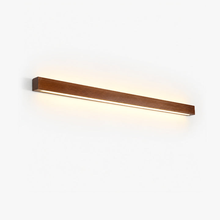 Linvarel Linear Wood Wall Light 18