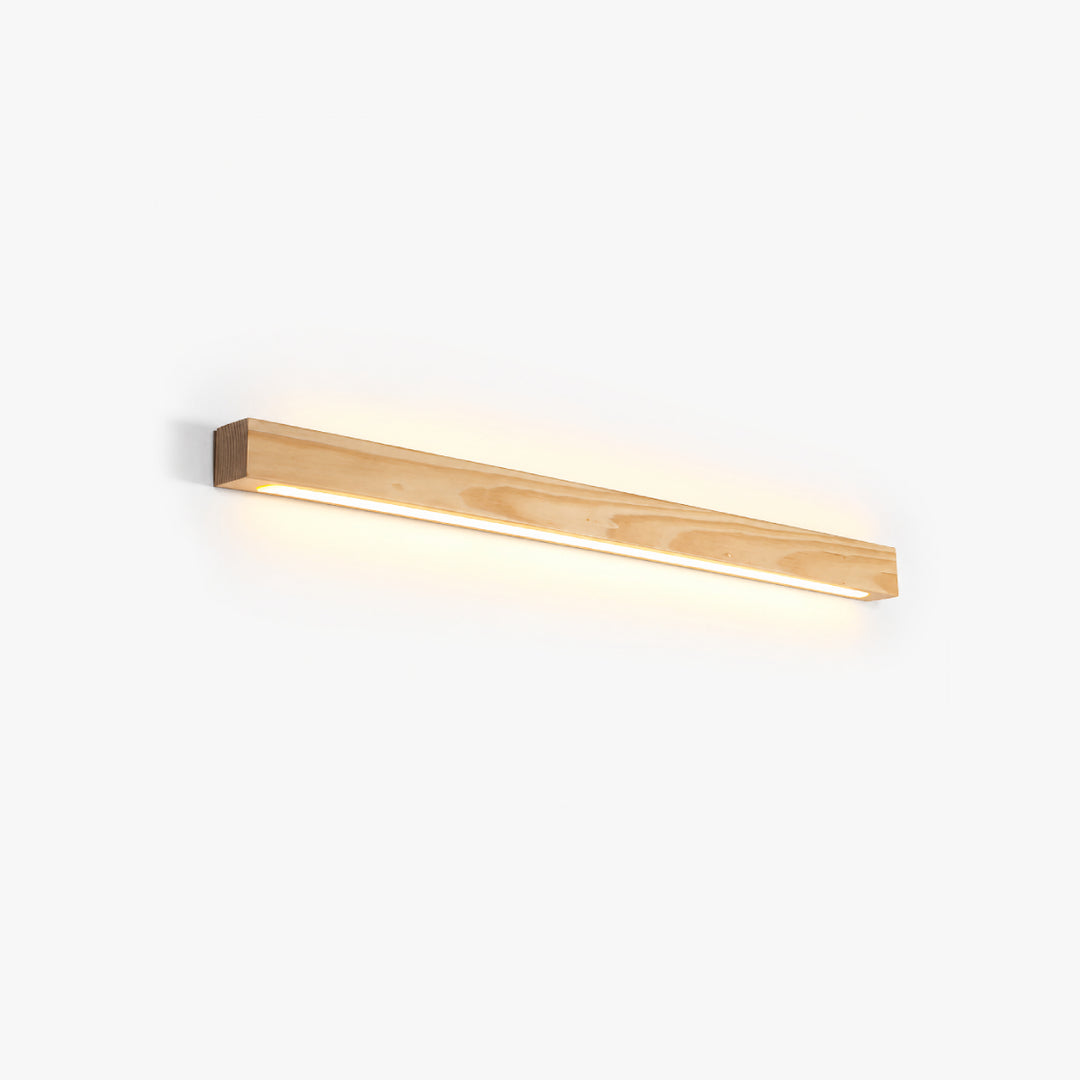 Linvarel Linear Wood Wall Light 20