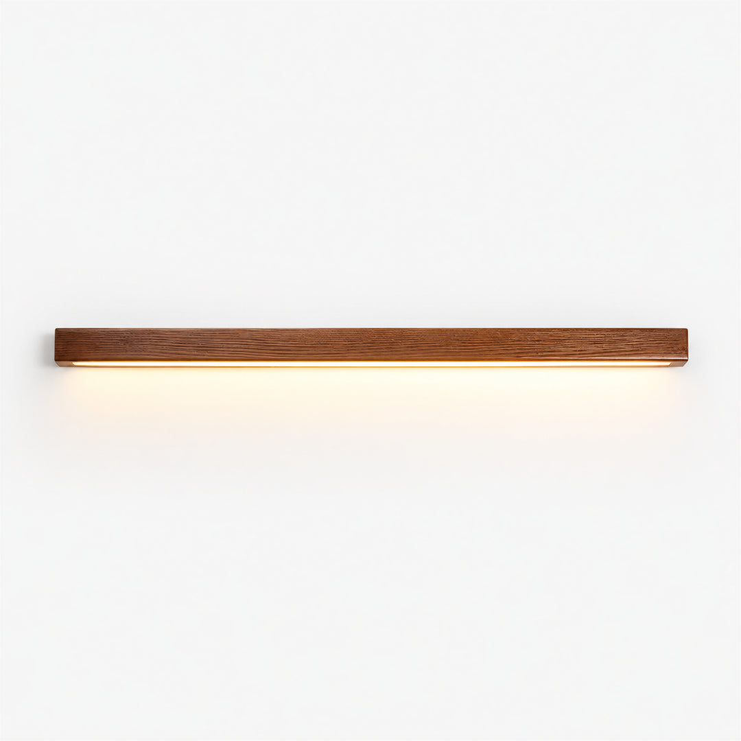 Linvarel Linear Wood Wall Light 24