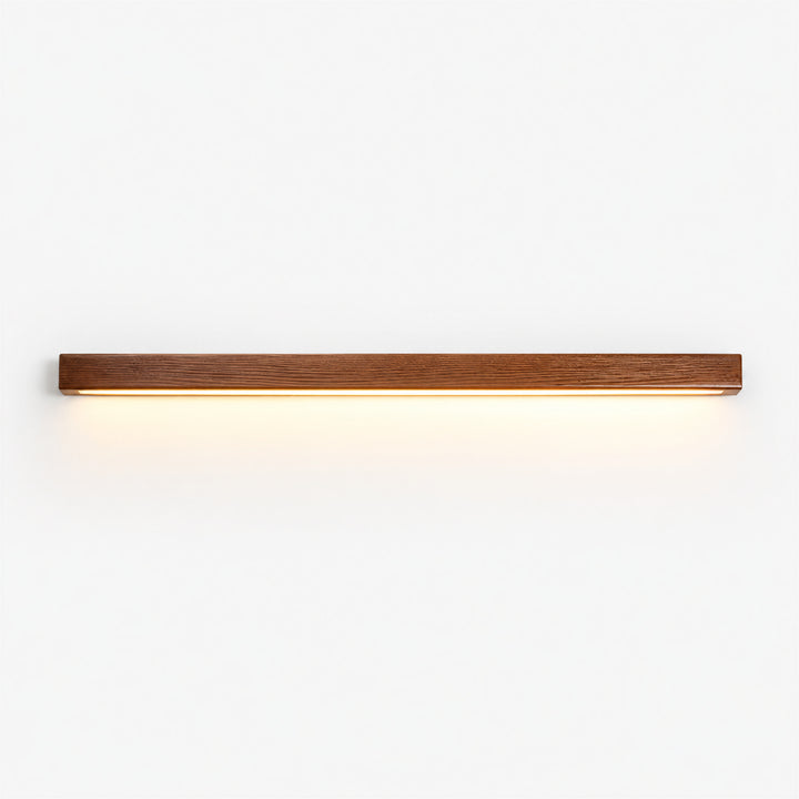 Linvarel Linear Wood Wall Light 24