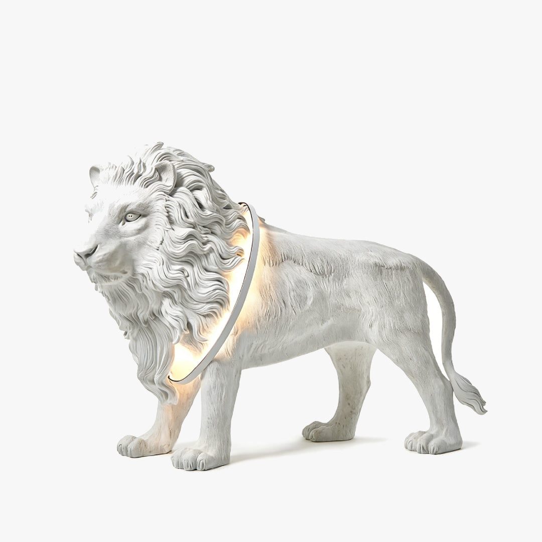 Lion Sculpture Floor Lamp 1