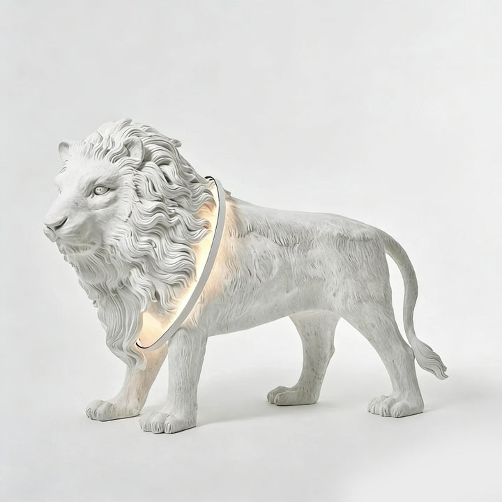 Lion Sculpture Floor Lamp 9
