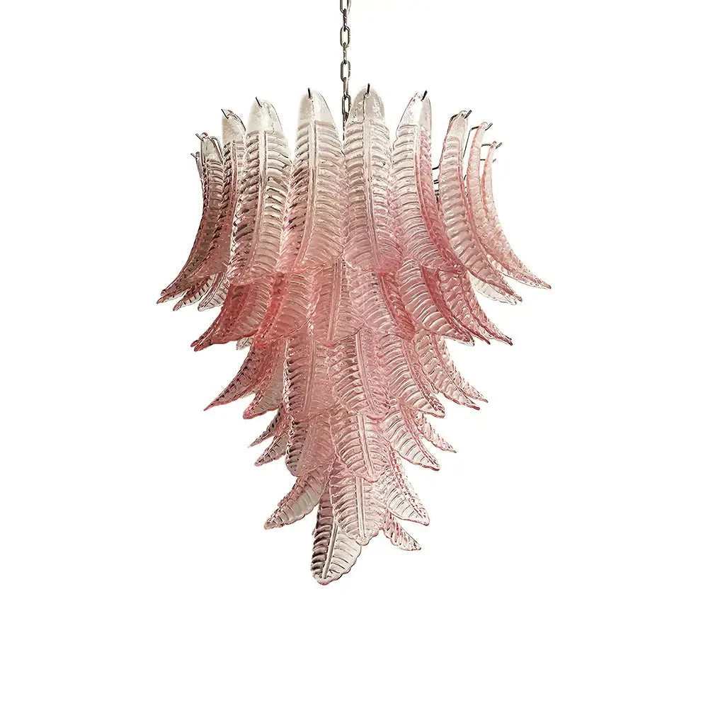 Liora Leaf Murano Glass Chandelier 1