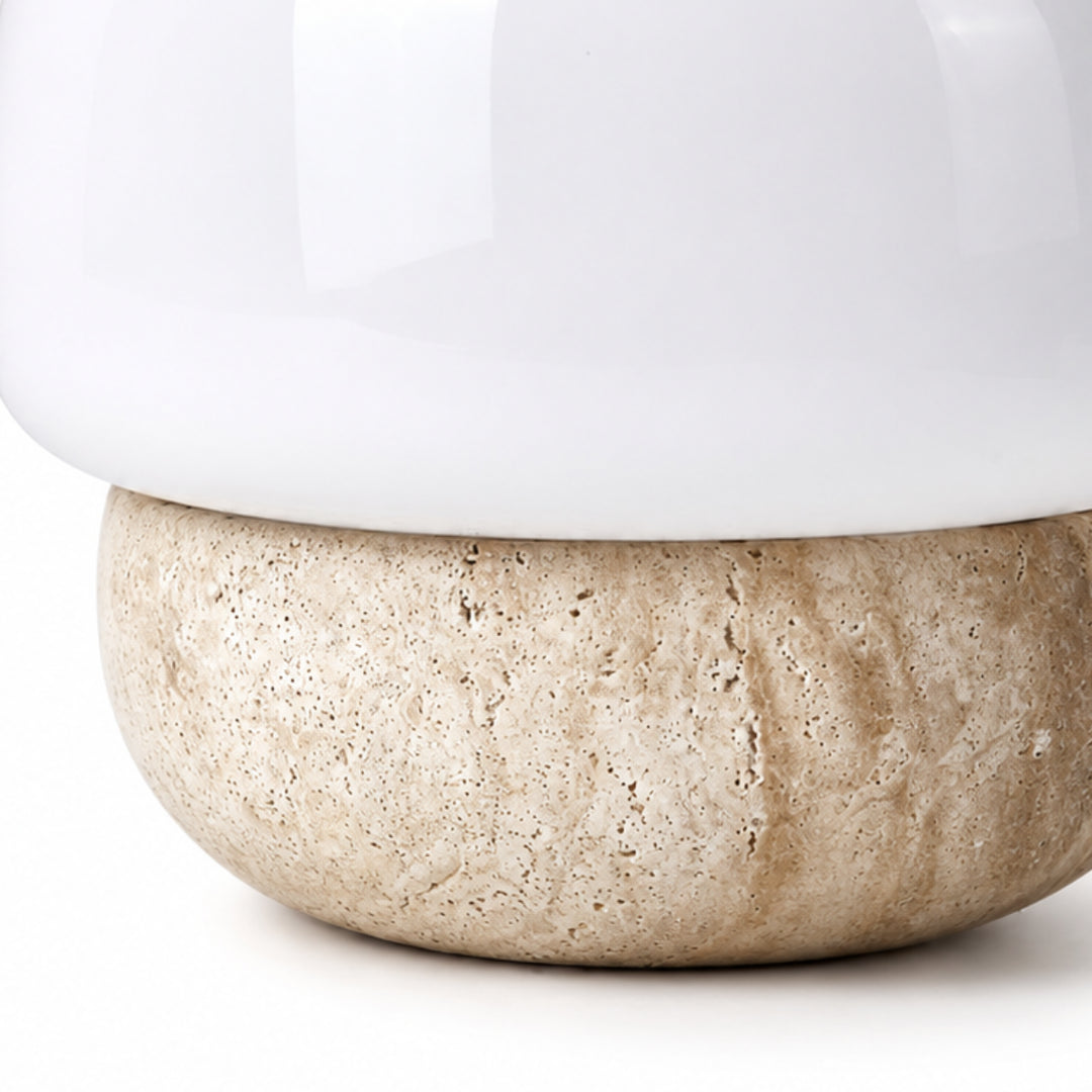 Lnvero Travertine Table Lamp 8