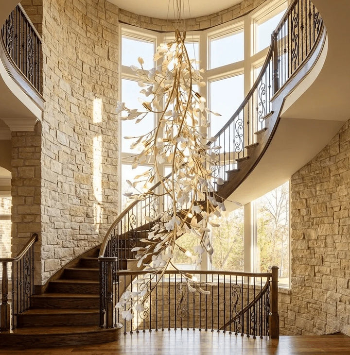 Long Branch Gingko Chandelier 15