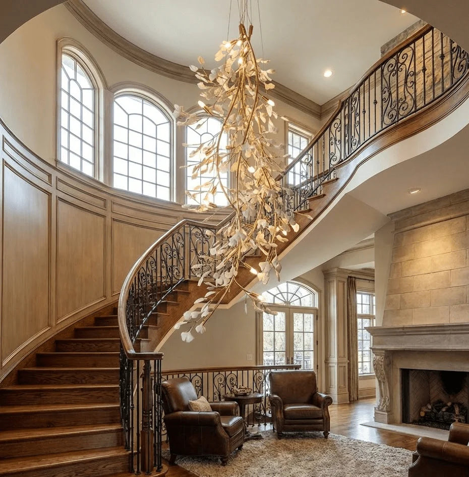 Long Branch Gingko Chandelier 17