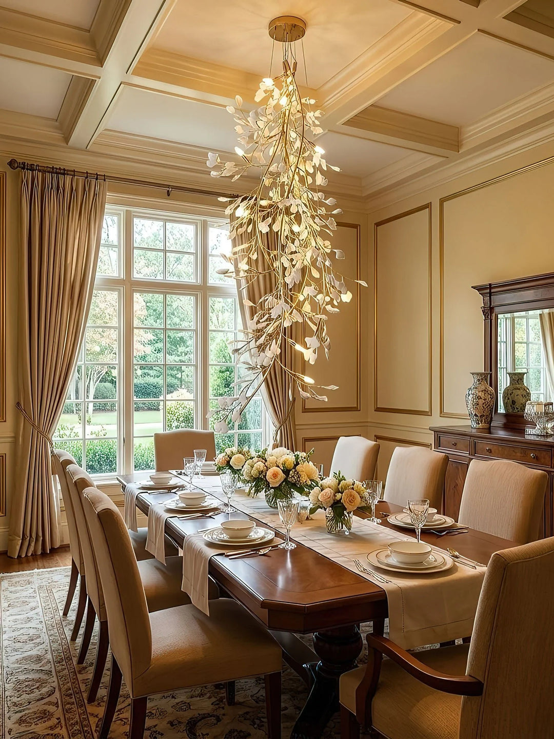 Long Branch Gingko Chandelier 24