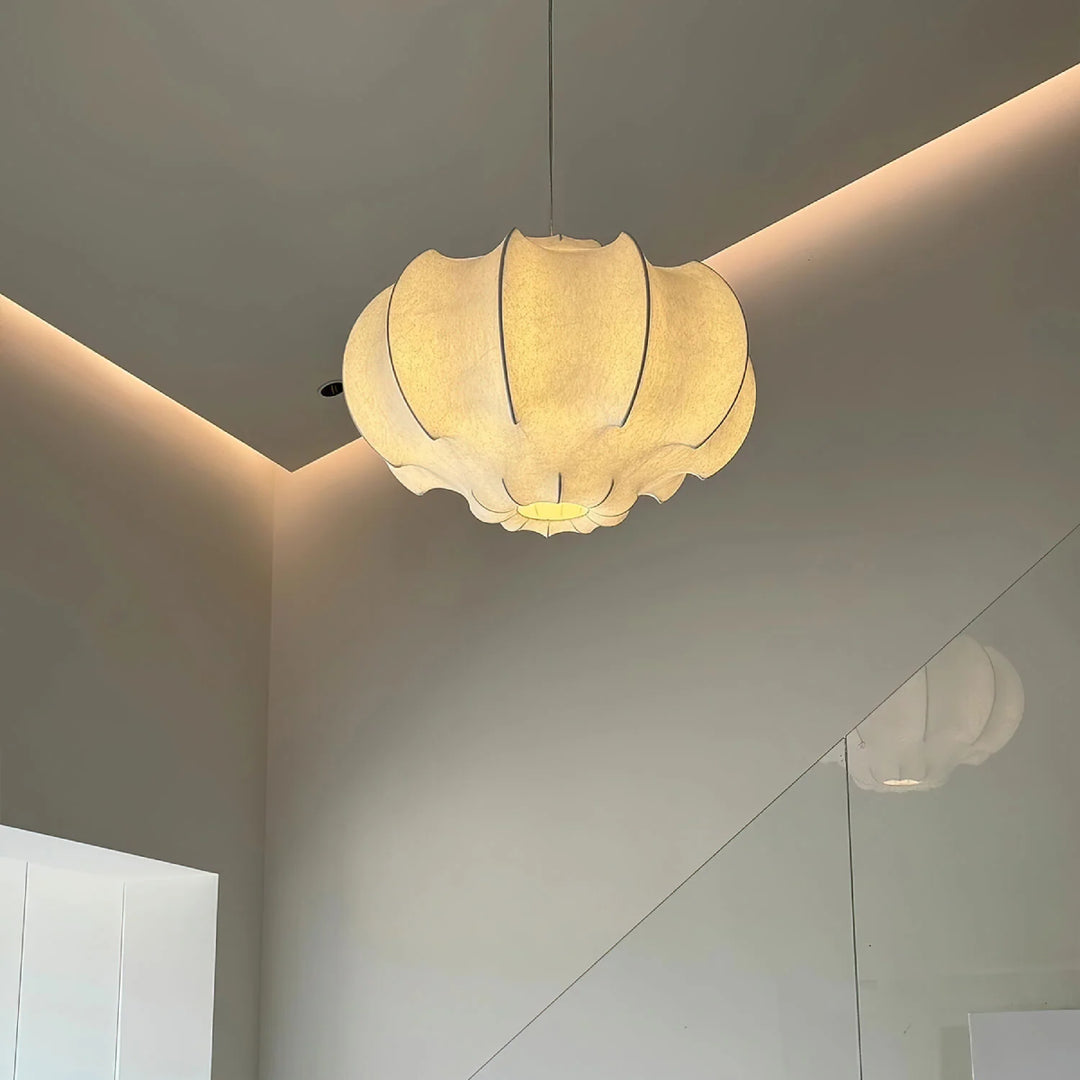 Lotus Silk Pendant Lamp 11