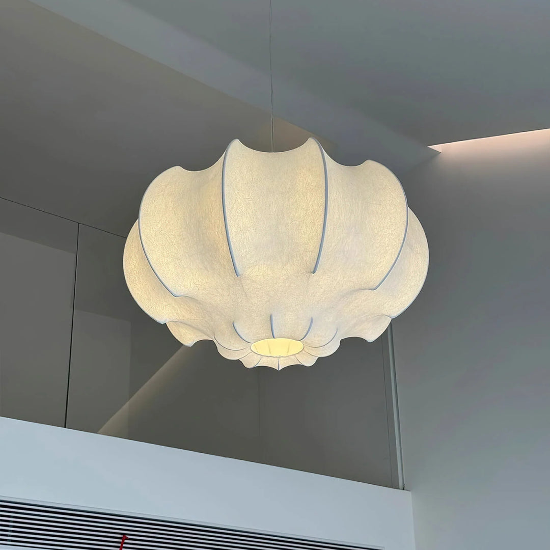 Lotus Silk Pendant Lamp 12