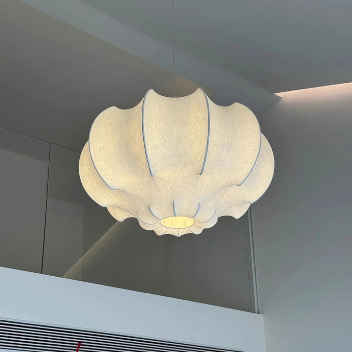 Lotus Silk Pendant Lamp 12