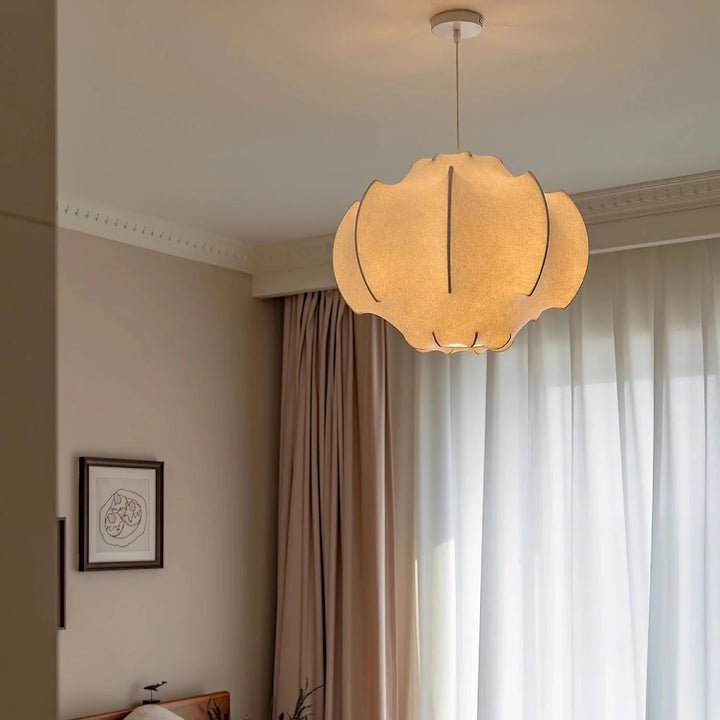 Lotus Silk Pendant Lamp 13