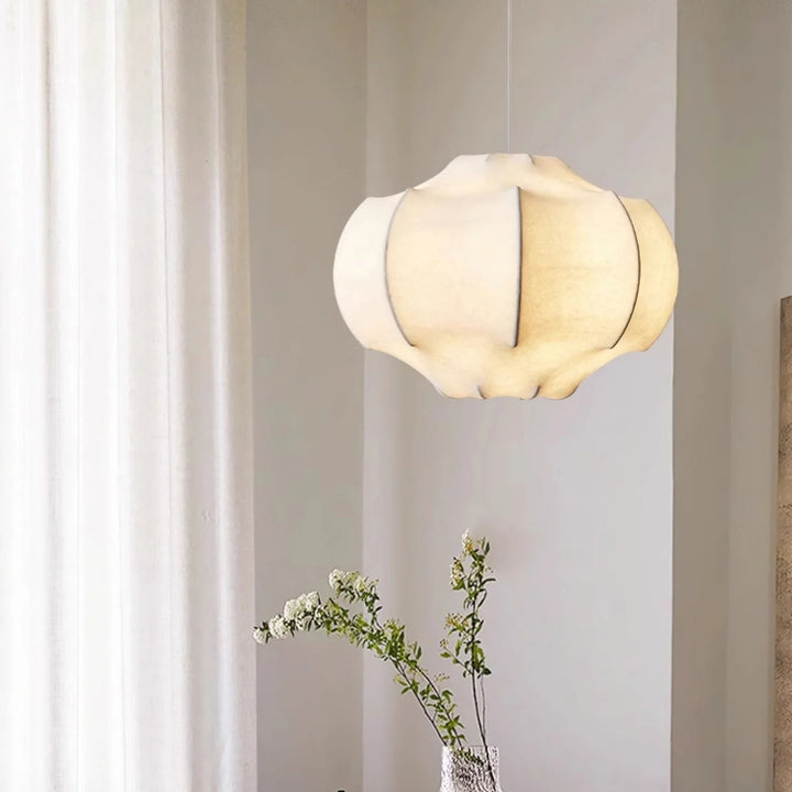 Lotus Silk Pendant Lamp 9