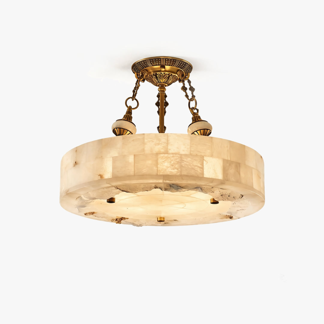 Lucas Alabaster Ceiling Light 1