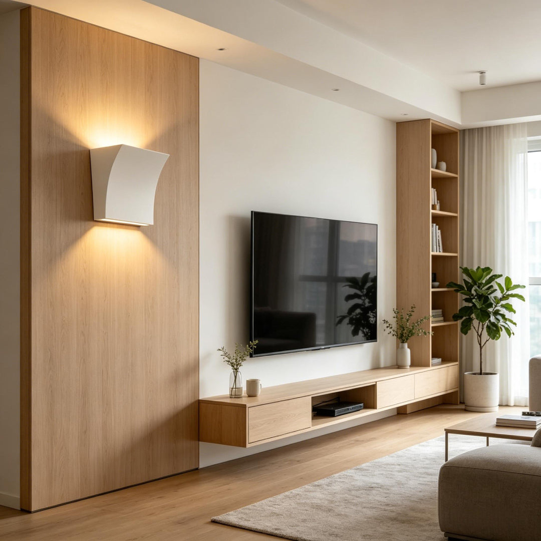 Lume Cast Plaster Wall Lamp 11