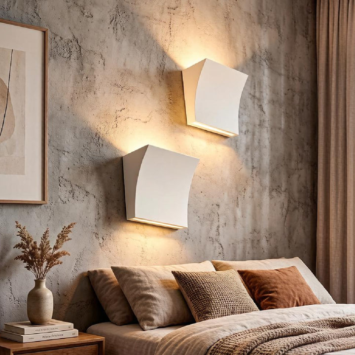 Lume Cast Plaster Wall Lamp 5