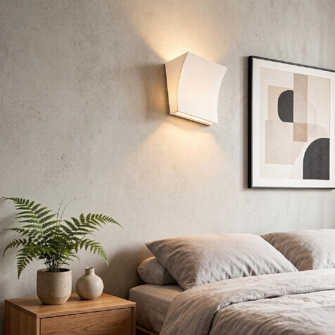 Lume Cast Plaster Wall Lamp 6