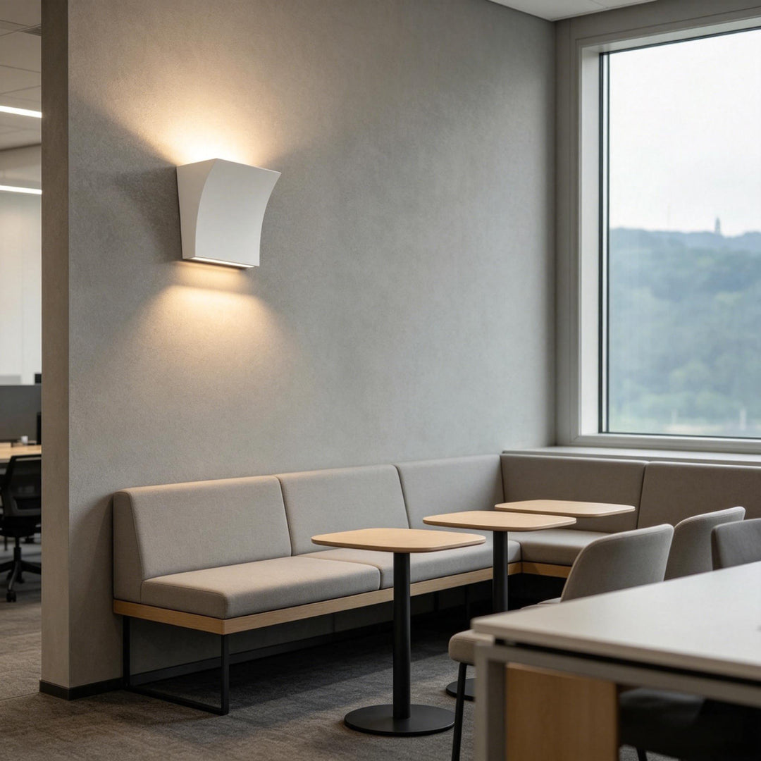 Lume Cast Plaster Wall Lamp 7