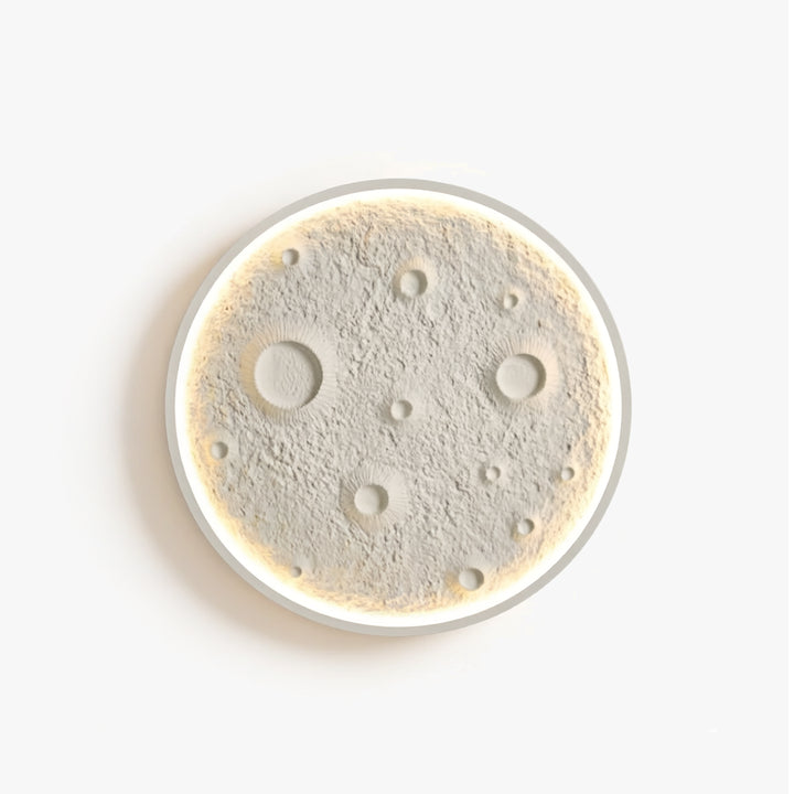 Lumi Moon Plaster Wall Lamp 1