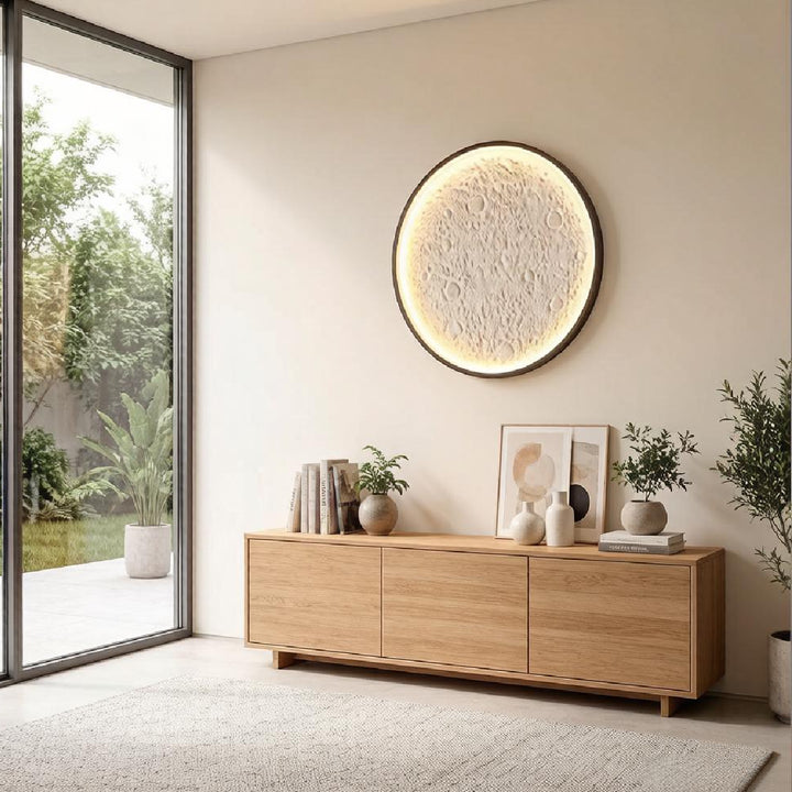 Lumi Moon Plaster Wall Lamp 11