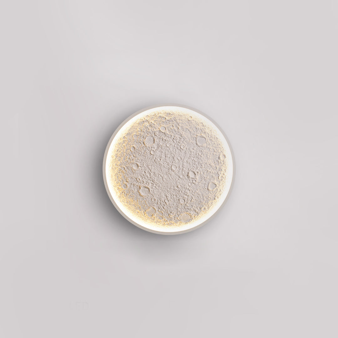 Lumi Moon Plaster Wall Lamp 13