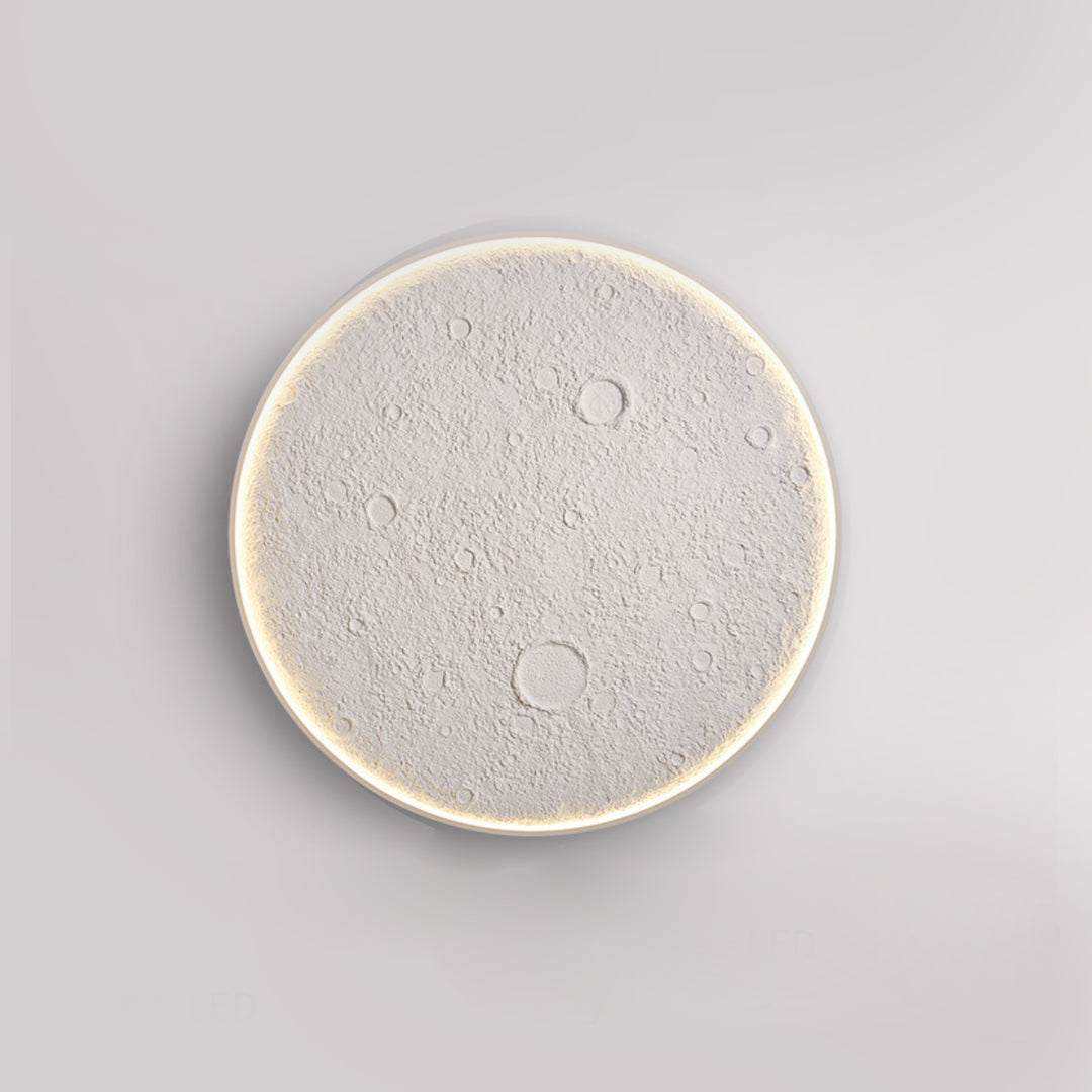 Lumi Moon Plaster Wall Lamp 15