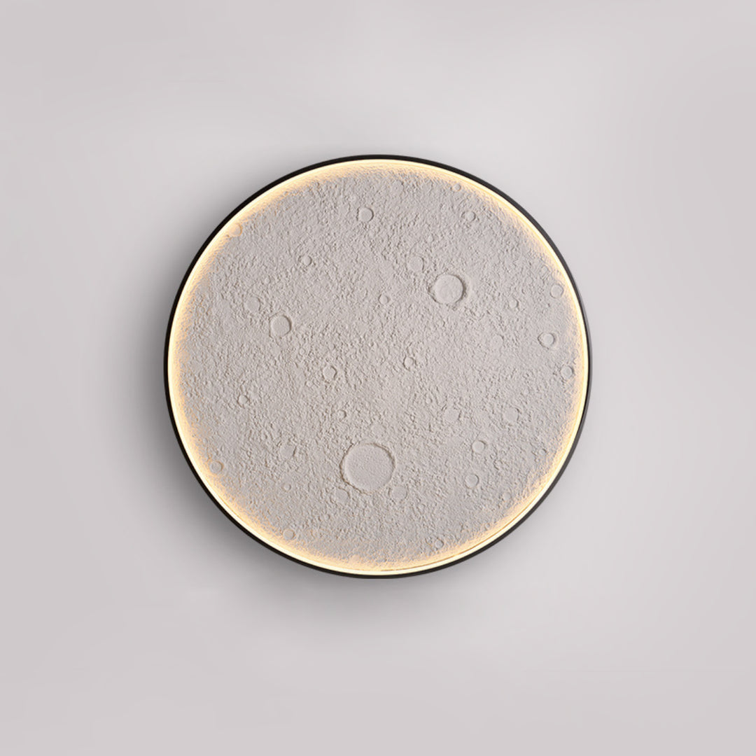 Lumi Moon Plaster Wall Lamp 18
