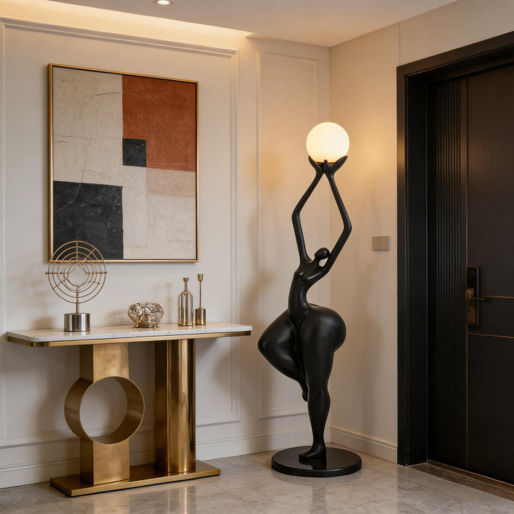 Luna Sculpture Floor Lamp 7