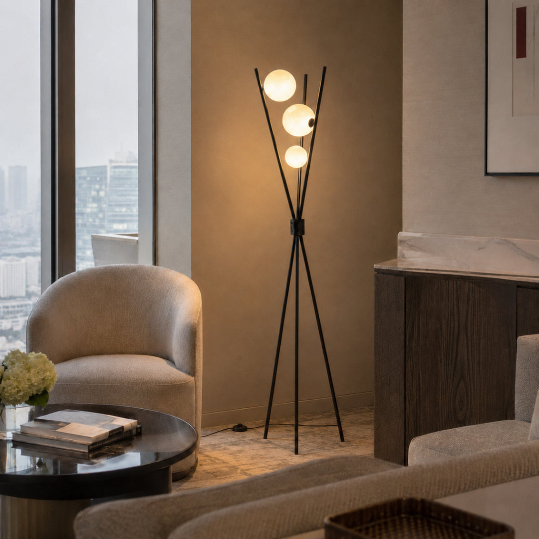 Luna Tripod Floor Lamp 10