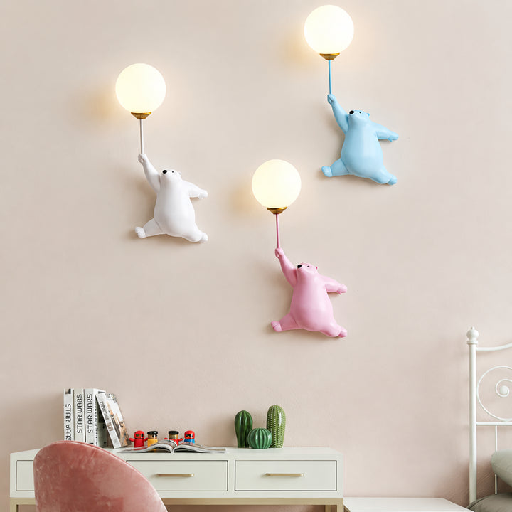 LunarBear Floating Balloon Wall Lamp 12
