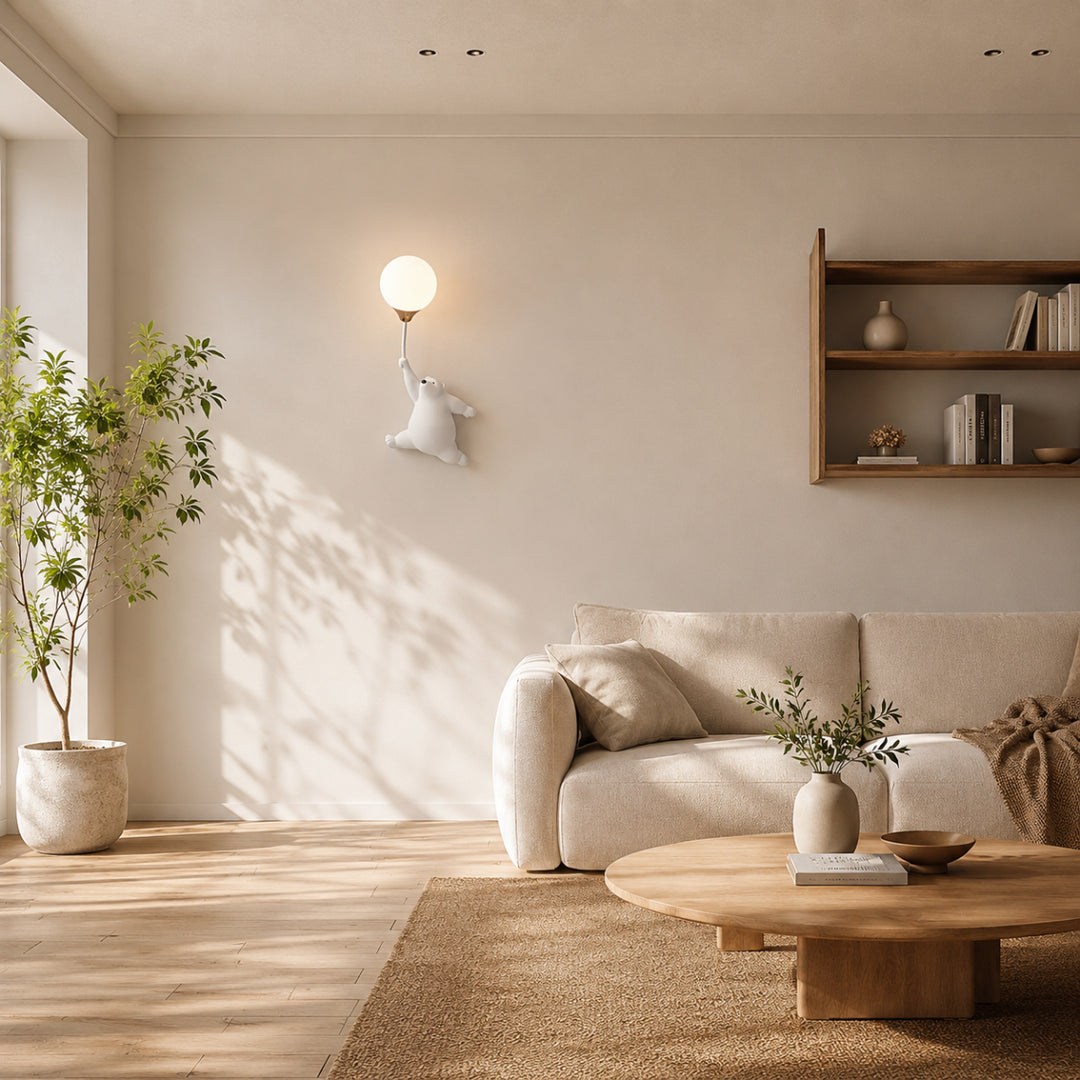 LunarBear Floating Balloon Wall Lamp 3