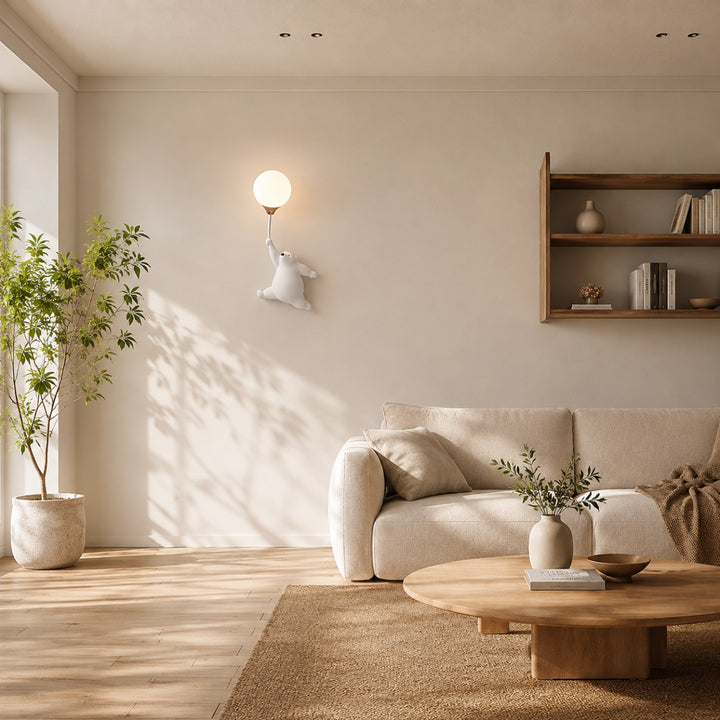 LunarBear Floating Balloon Wall Lamp 3