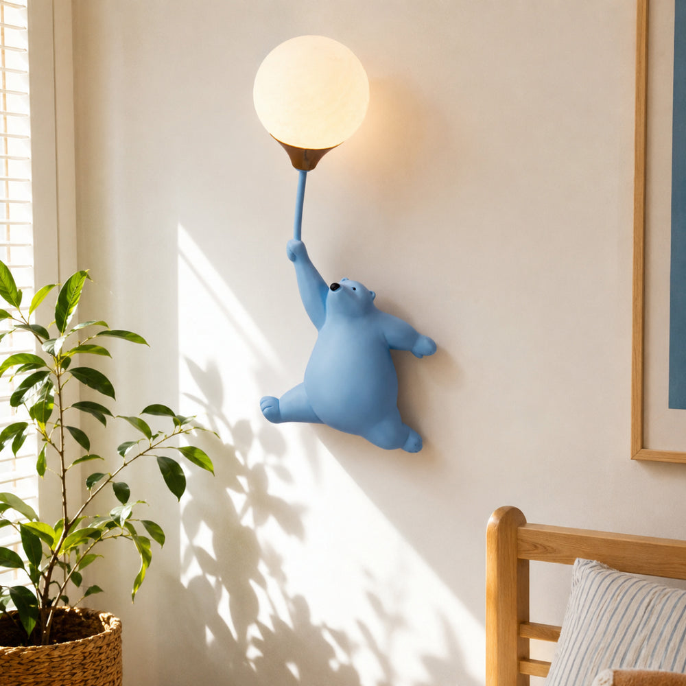 LunarBear Floating Balloon Wall Lamp 4