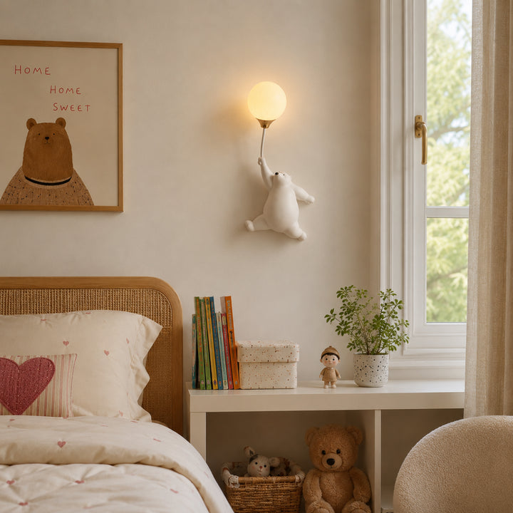 LunarBear Floating Balloon Wall Lamp 5