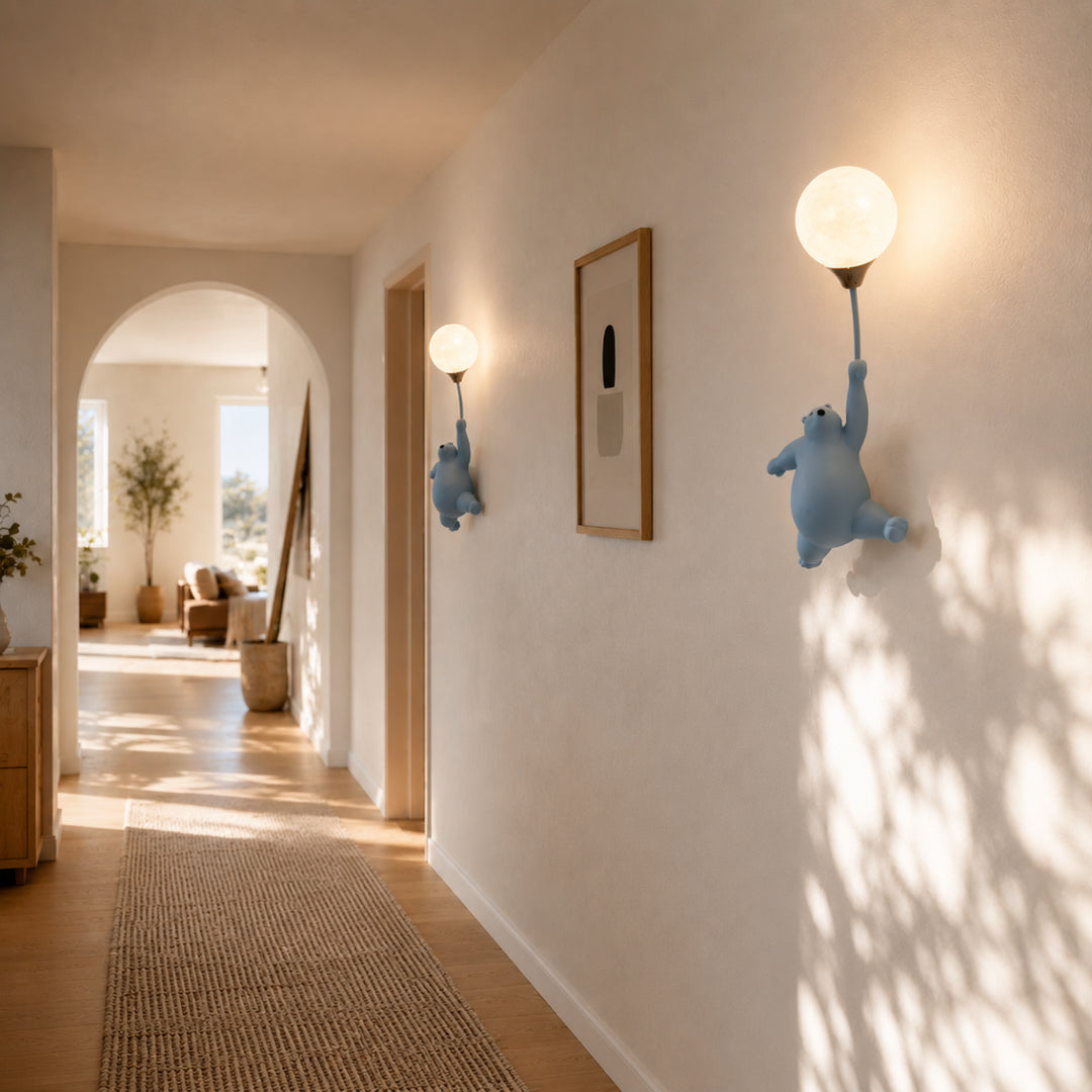 LunarBear Floating Balloon Wall Lamp 9