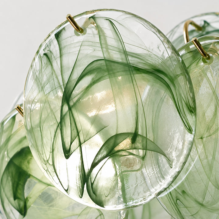 Lunavelle Long Murano Glass Chandelier 16