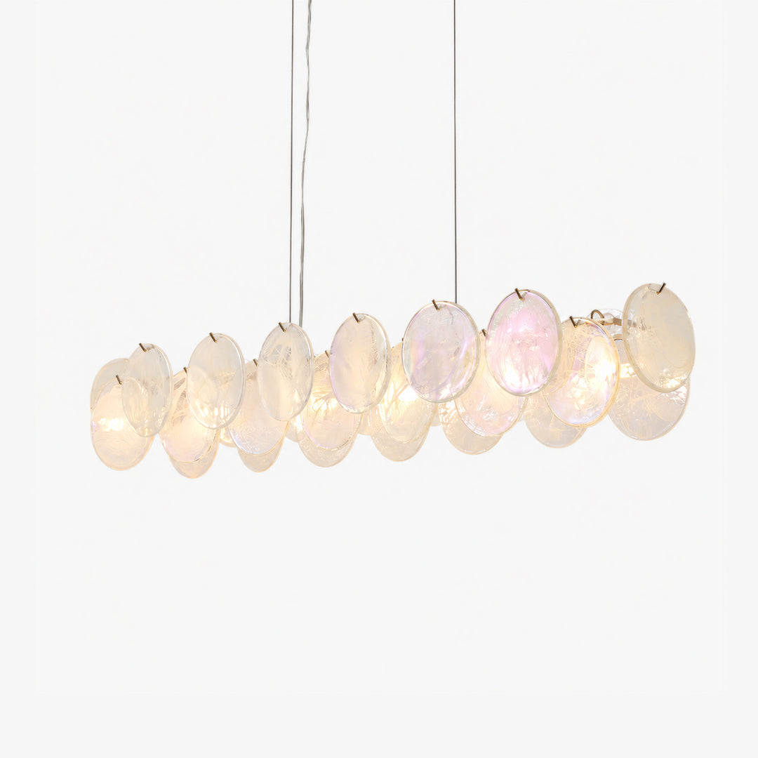 Lunavelle Long Murano Glass Chandelie 3