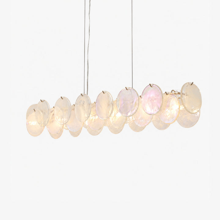 Lunavelle Long Murano Glass Chandelie 3