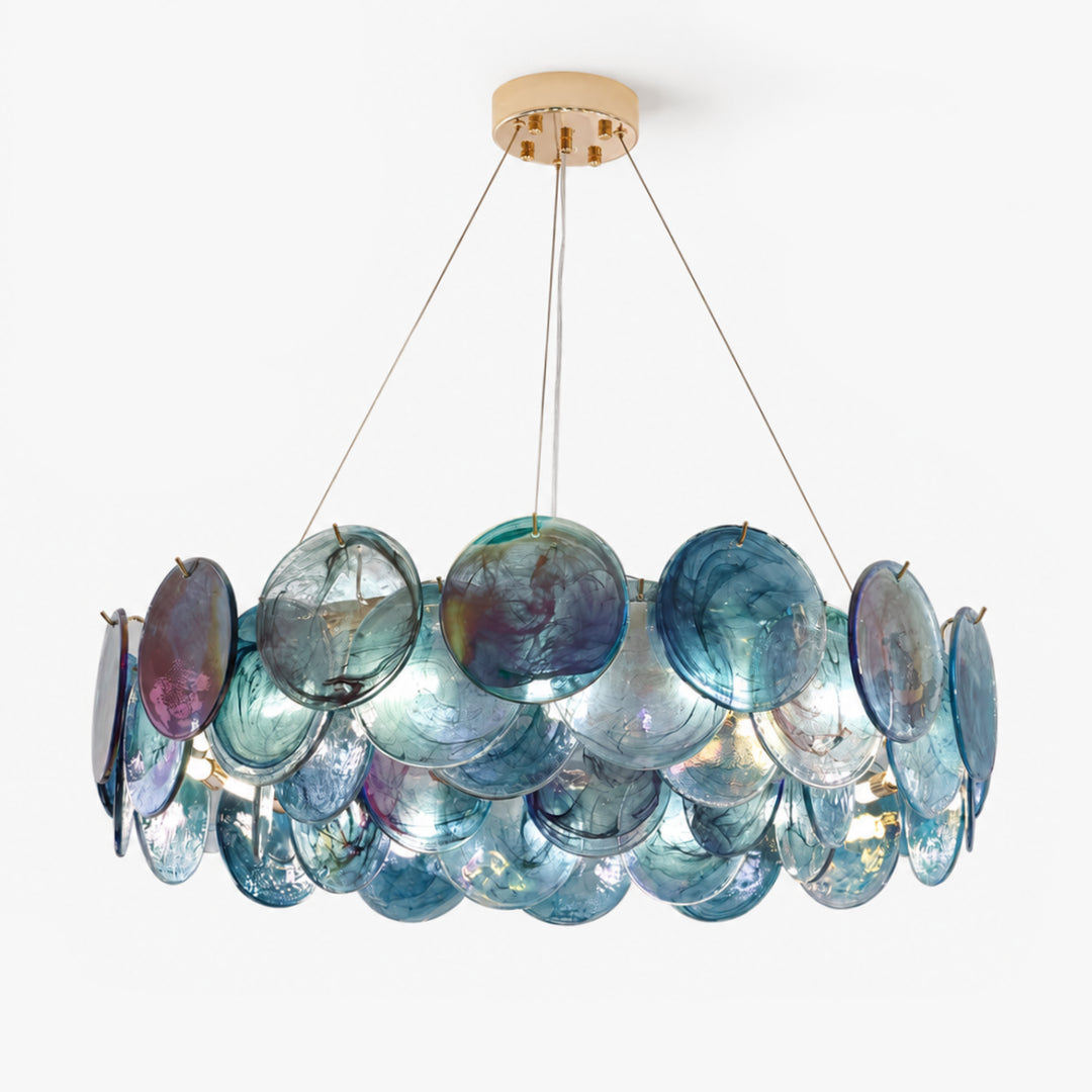Lunavelle Murano Glass Chandelier 13