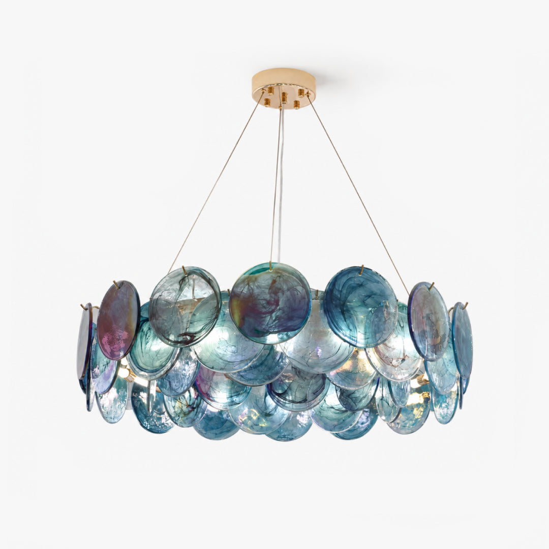 Lunavelle Murano Glass Chandelier 14