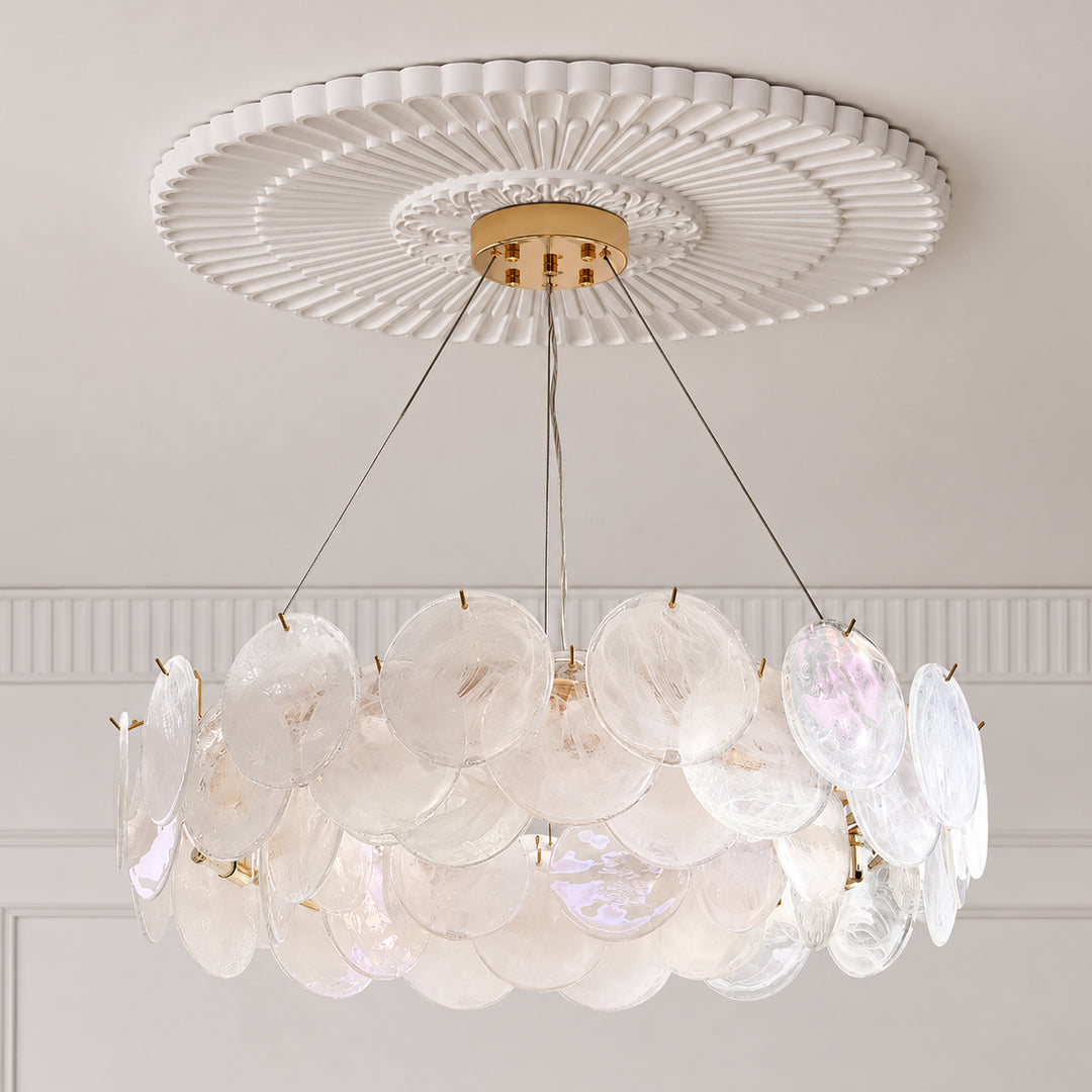 Lunavelle Murano Glass Chandelier 19