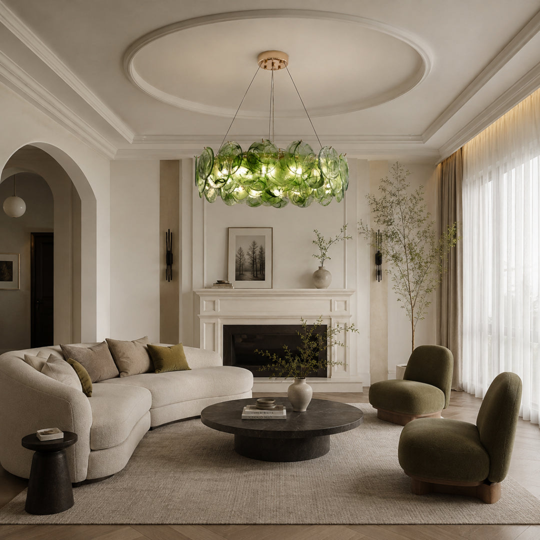 Lunavelle Murano Glass Chandelier 27