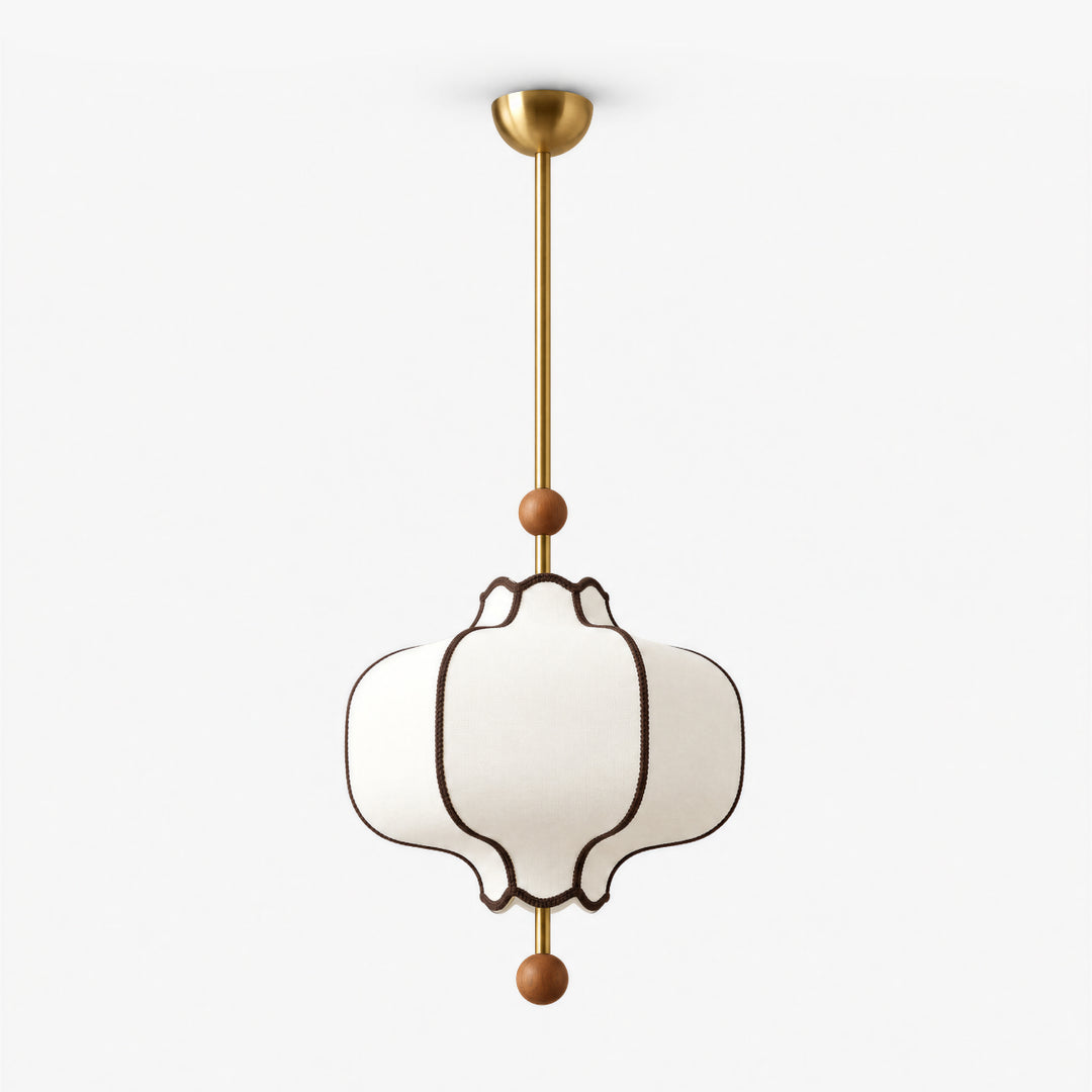 Luravyn Fabric Lantern Pendant Light 4