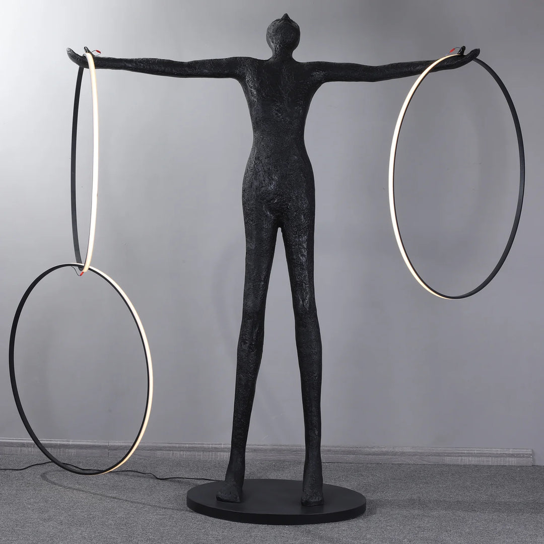 Luxe Sculpture Floor Lamp 3