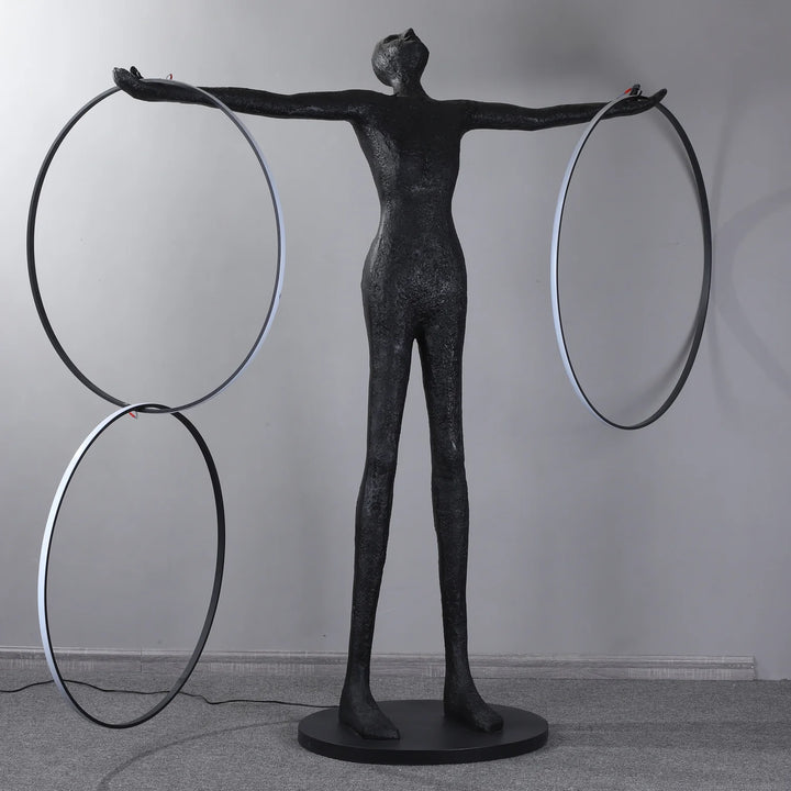 Luxe Sculpture Floor Lamp 4