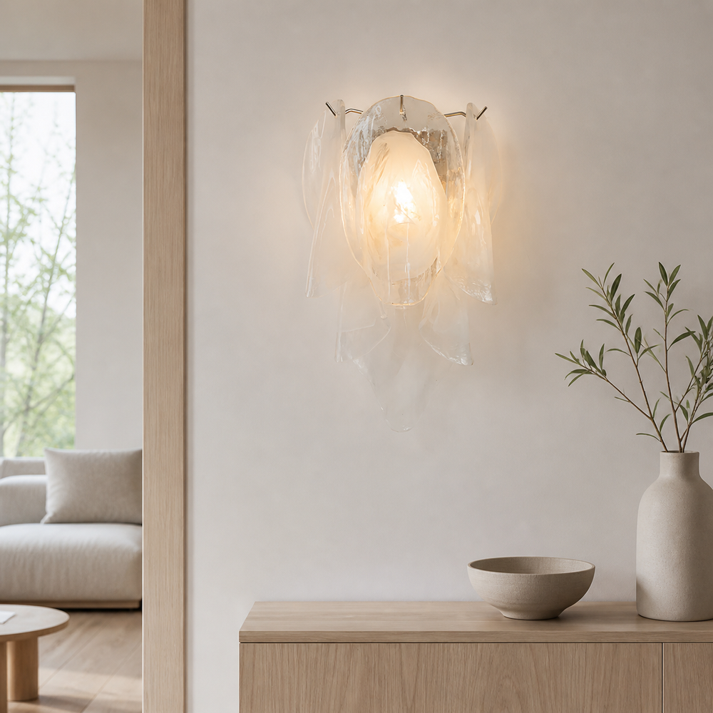 Magnolia Glass Wall Lamp 13