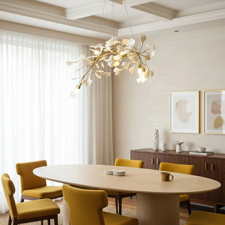 Marek Ginkgo Chandelier 13