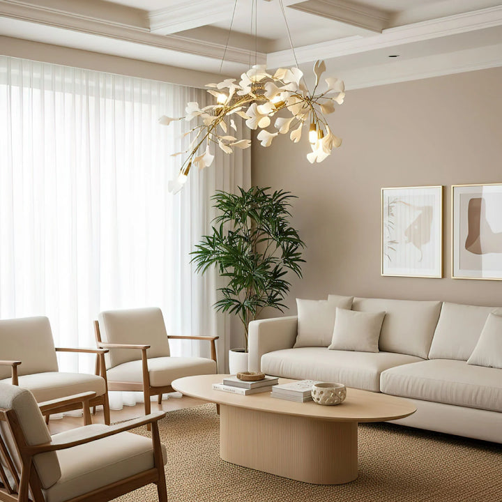 Marek Ginkgo Chandelier 14