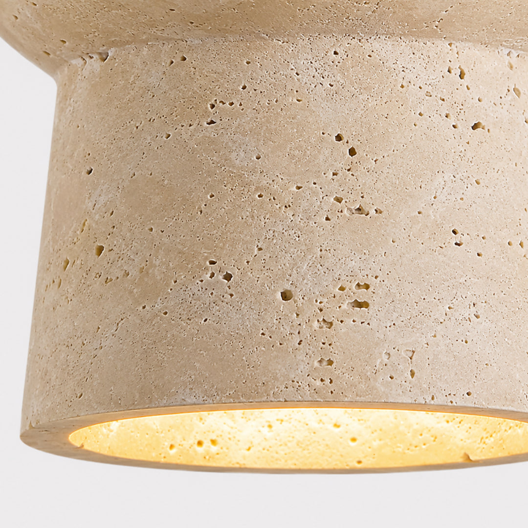 Marevra Travertine Pendant Light 12